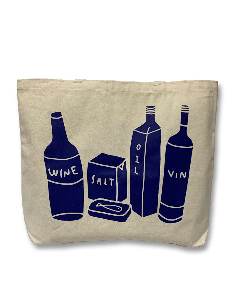 Customizable wine bags - cotton canvas